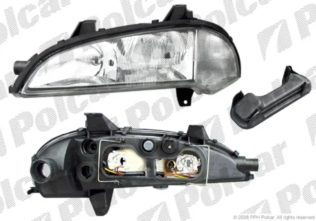Фара основна | OPEL TIGRA, 10.94- Polcar 550110E