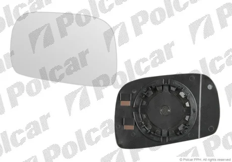 Вставка зовнішнього дзеркала лівий | OPEL AGILA, 01-08 Polcar 5503545M