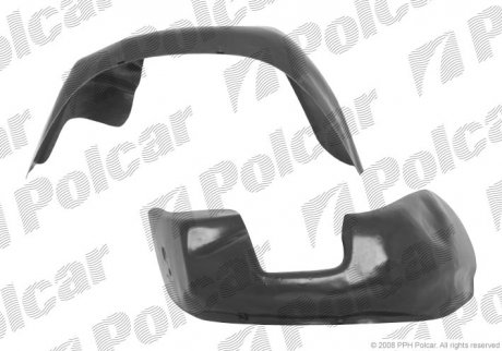Подкрылок Polcar 5505FL1 (фото 1)