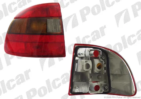 Ліхтар задній | OPEL ASTRA F, 92- Polcar 5507883E