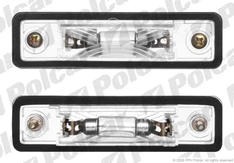 Фара номерного знаку | OPEL ASTRA F, 92- Polcar 5507957S
