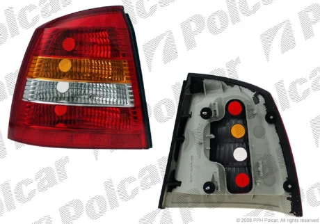 Ліхтар задній | OPEL ASTRA G, 98- Polcar 550887E