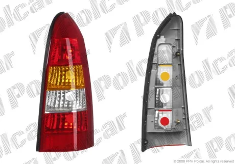 Ліхтар задній | OPEL ASTRA G, 98- Polcar 5508885E