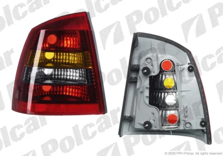 Фонарь задний | OPEL ASTRA G, 98- Polcar 5508889E