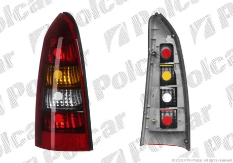 Фонарь задний | OPEL ASTRA G, 98- Polcar 550888BE
