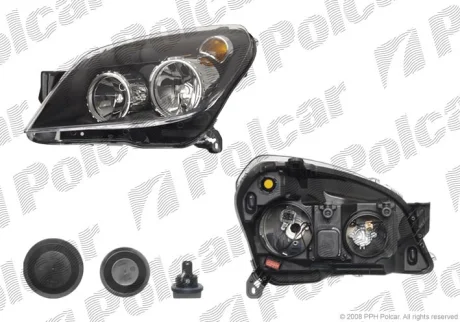 Фара основная | OPEL ASTRA H, 04- Polcar 550909E