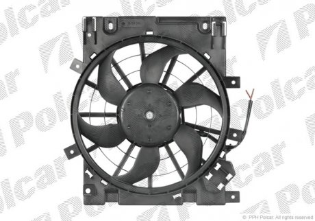 Вентилятор радиатора Polcar 550923W7 (фото 1)