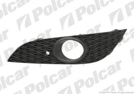 Решетка бампера переднего права Polcar 551027-4