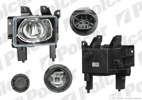 Фара противотуманная передняя Polcar 551029-E