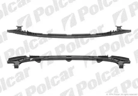 Усилитель бампера Polcar 55110713