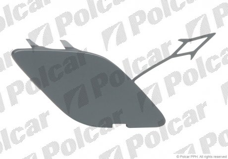 Заглушка буксирувального гака передня Polcar 551107-9 (фото 1)