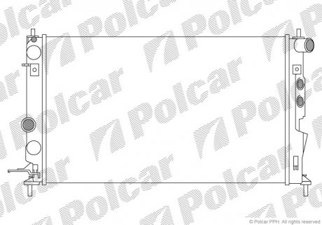Радіатор X16XEL Polcar 551608A4