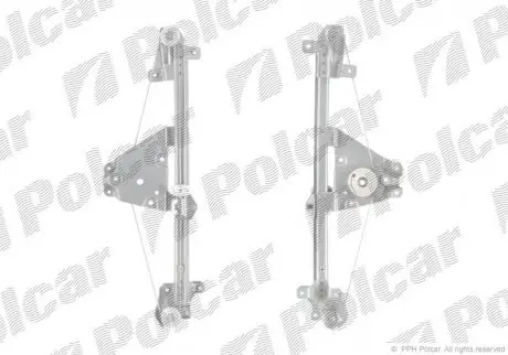 Стеклоподъемник электрический без электромотора. Polcar 5516PSG4