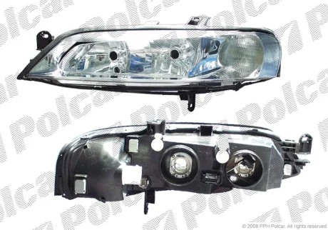 Фара основна | OPEL VECTRA B, 99- Polcar 5517090E