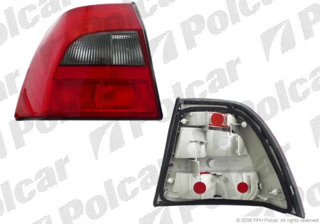 Фонарь задний | OPEL VECTRA B, 99- Polcar 5517881E