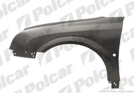 Крило переднє Polcar 551802