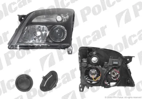 Фара основная | VECTRA C 02- Polcar 5518102E