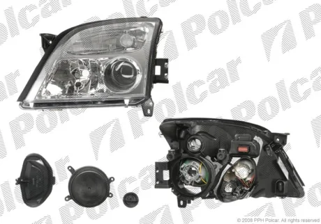 Фара основная | VECTRA C 02- Polcar 5518103E
