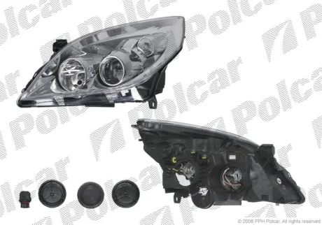 Фара основная | SIGNUM, 06-08 Polcar 551910E