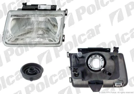 Фара основна | OPEL CORSA, 82- Polcar 555309E