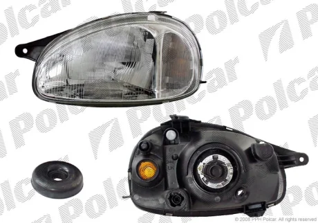Фара основна | OPEL CORSA/COMBO,93- Polcar 5555101E