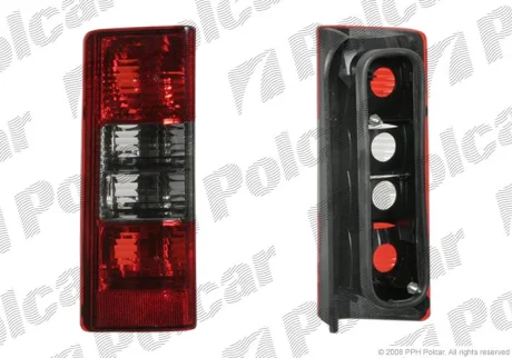 Фонарь задний | OPEL CORSA, 01- Polcar 5556872S