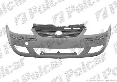 Бампер передний Polcar 555707J