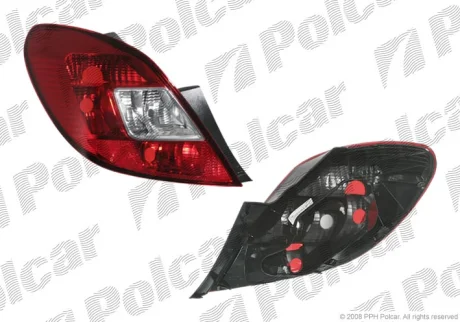 Ліхтар задній | CORSA D, 07.06-01.11 Polcar 5558881E