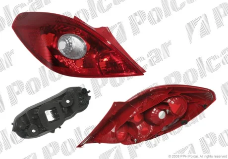 Ліхтар задній | CORSA D, 07.06-01.11 Polcar 555888V