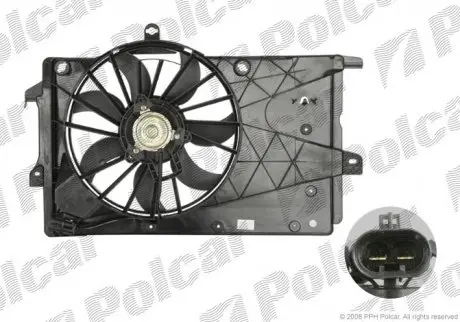Вентилятор радиатора Polcar 555923W1