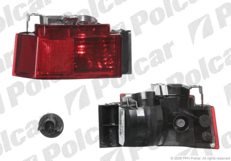 Фара задня | OPEL MERIVA, 03- Polcar 555997E