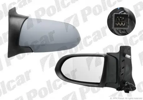 Зеркало наружное Polcar 5560516M
