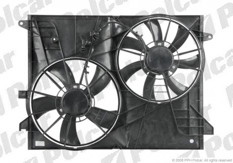 Вентилятор радиатора Polcar 556523W1 (фото 1)