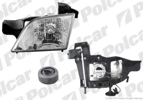 Фара основна | OPEL SINTRA, 96- Polcar 558110E
