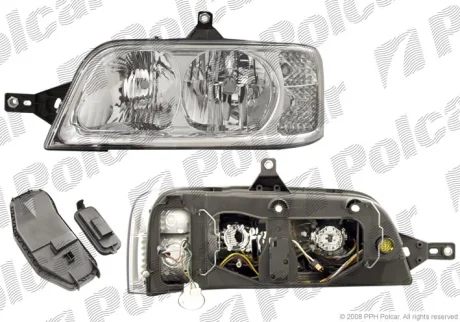 Фара основная | FIAT DUCATO, 02- Polcar 570409U