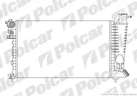 Радиатор Polcar 5707082