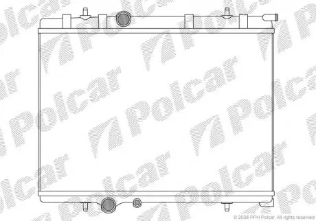 Радиатор охлаждения Polcar 5710087