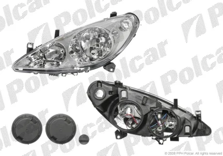 Фото фара основна | PEUGEOT 307, 01- Polcar 5710109E Фара основна | PEUGEOT 307, 01- Polcar 5710109E