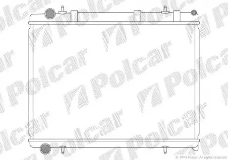 Радиатор Polcar 5711081