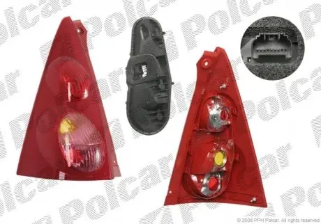 Фара задня Polcar 571688E