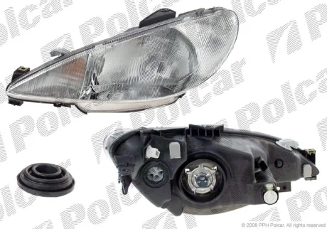 Фара основна | PEUGEOT 206 Polcar 572310E