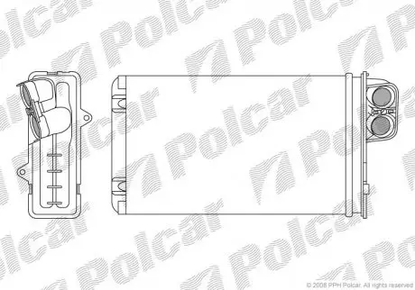 Радиатор печки Polcar 5746N81