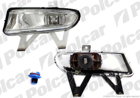 Фара передняя | PEUGEOT 406, 99- Polcar 574730E