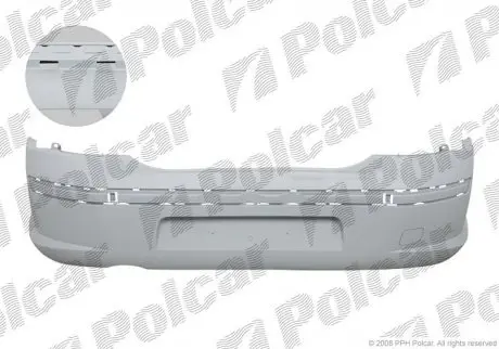 Бампер задний Polcar 574896J