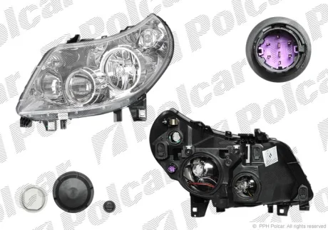 Фара основна | JUMPER II Platforma Polcar 5770102U