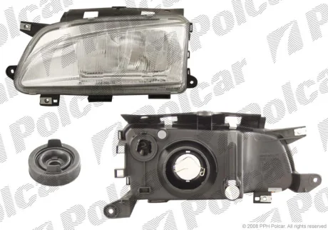 Фото фара основна | PEUGEOT PARTNER, 97- Polcar 5790100E Фара основна | PEUGEOT PARTNER, 97- Polcar 5790100E