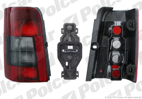 Ліхтар задній | PEUGEOT PARTNER, 97- Polcar 5790870E