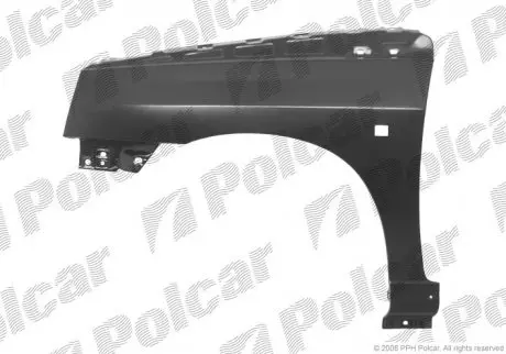 Крило переднє Polcar 600602