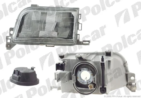 Фара основна | RENAULT CLIO I, 90- Polcar 600610E