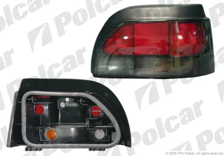 Фонарь задний | RENAULT CLIO I, 90- Polcar 6006871E